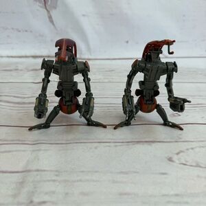 Star Wars Phantom Menace Destroyer Droid action switch Hasbro 2 piece set 3.75”